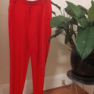 (Marc by Marc Jacobs) Hot pink tailored pant
